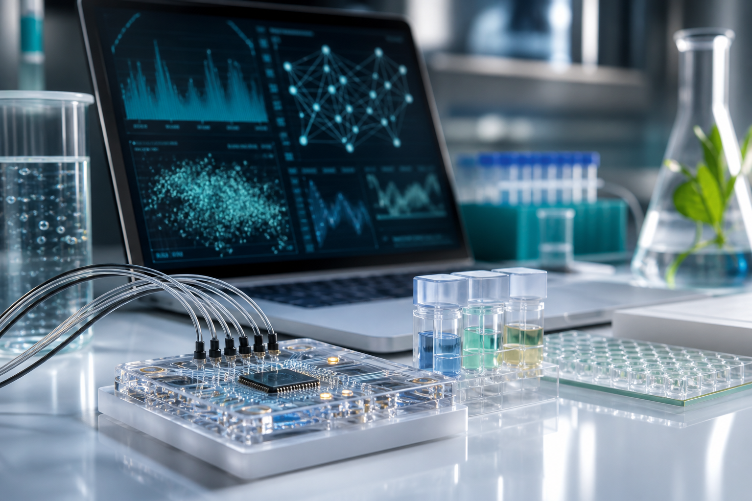 AI-enabled sensing workstation with environmental sample analytics