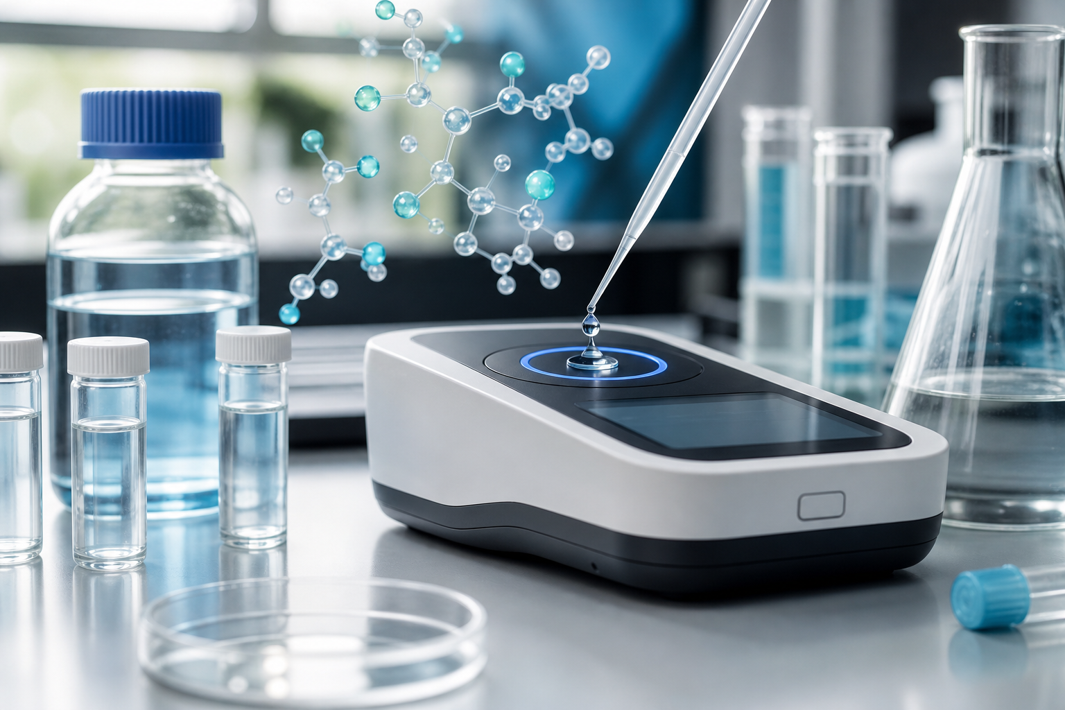 Sensor platform analyzing environmental water samples for PFAS detection